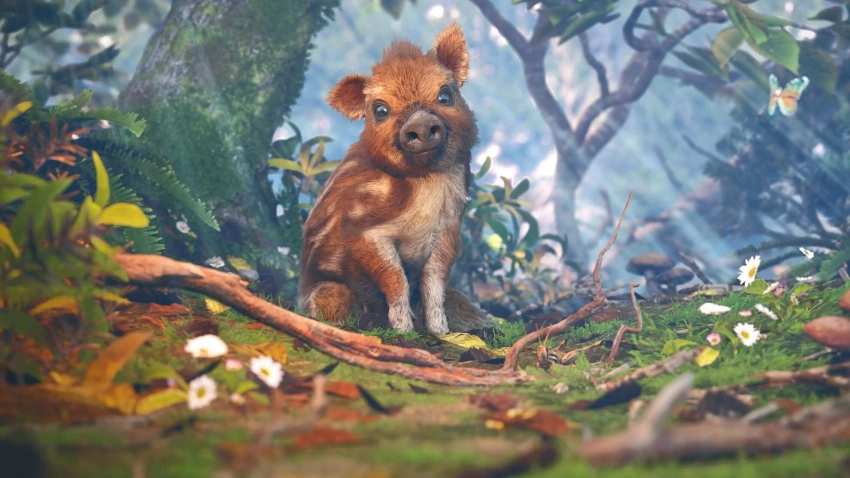 Приключение милого кабанчика Adorable Adventures вскоре выйдет на PC и консолях